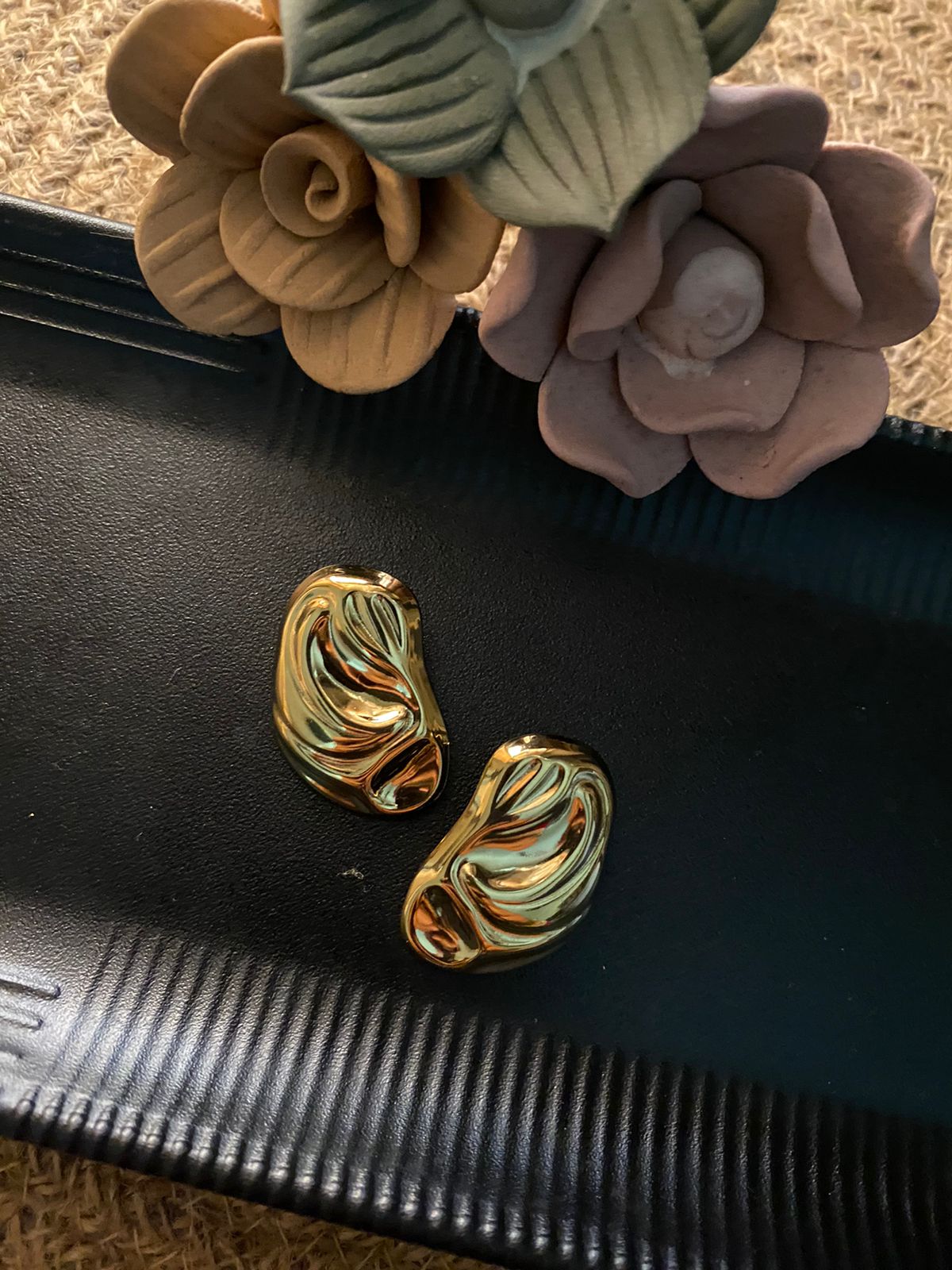 Timeless Gold Sphere Earrings